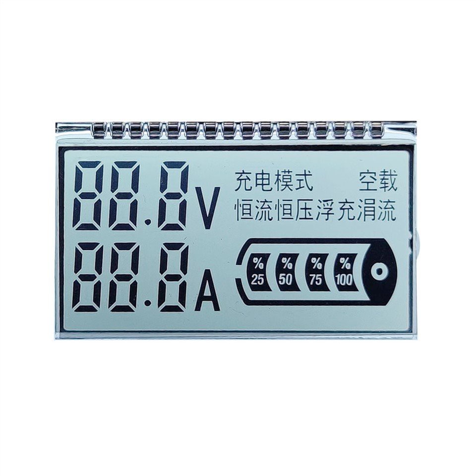 شاشة عرض LCD أحادية اللون لعداد المياه