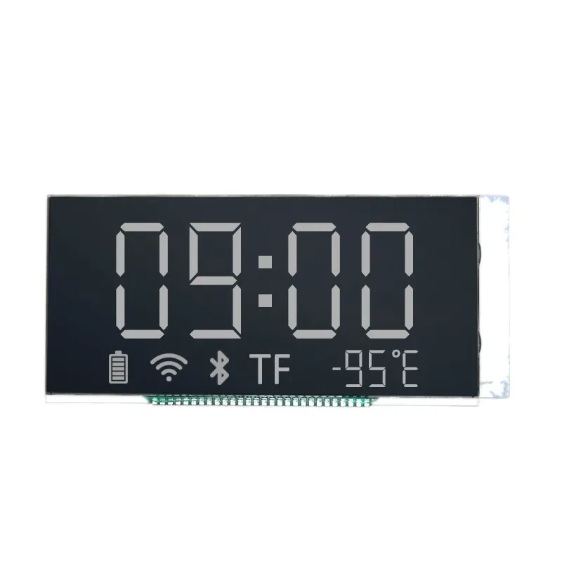 LCD وحدة الساعة الرقمية 7 الجزء 4 أرقام LCD