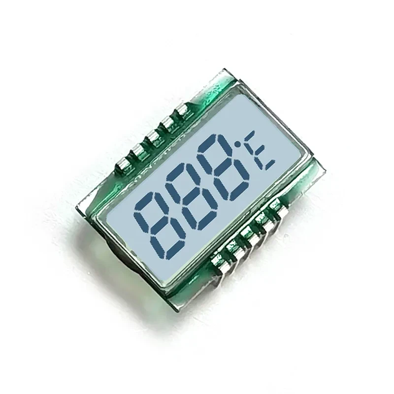 شاشة LCD مع شاشة LCD مخصصة ذات 6 سنون و7 شرائح لترموستات