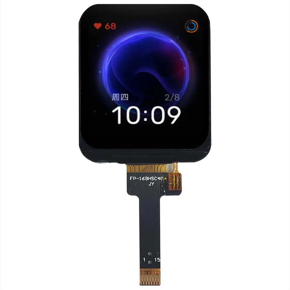 ساعة ذكية 1.69 بوصة 240X280 شاشة LCD Tft