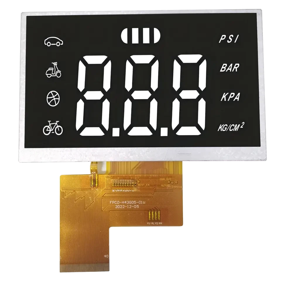 شاشة عرض LCD مقاس 4.3 بوصة مخصصة تعمل باللمس وشاشة LED